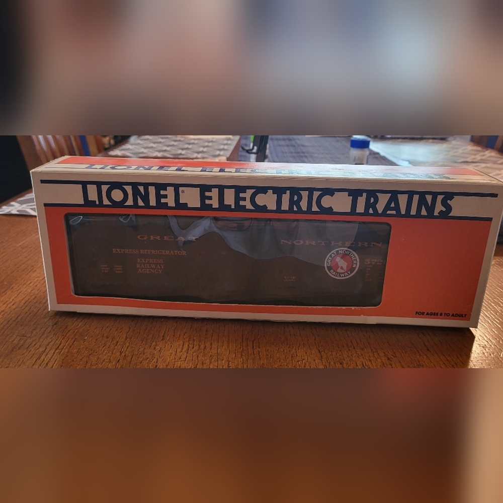 Lionel Trains Great Northern Woodside Reefer